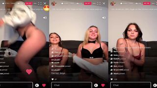 BootyLunaa en Petja: Volle Live Stream Twerken in Sexy Slipjes