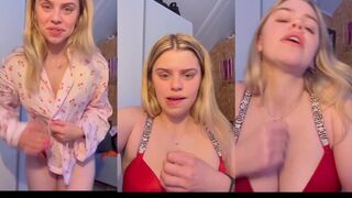 Francis_vx: Hete Blondine Showt Haar Lichaam En Geeft Je Instructies Om Klaarkomen