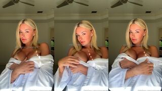 Corinna Kopf: Nake show & haar handen die de stof niet kunnen weerstaan