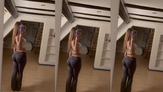 Helenakln: Spiegeltje & een kont die de camera verslindt