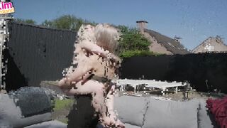 Nova: Horny garden party met big tits