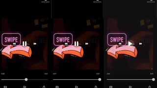 Seymaonlyone: Glimlach in het donker met een swipe-uitdaging