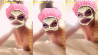 Donna Kisha: Masker op & haar handen werken keihard