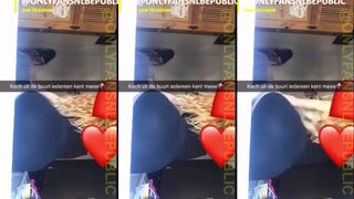 Donna Kisha: Onschuldig gezicht & geile billen strak voor de lens