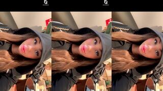 Zina Parel: Hoodie aan maar haar lippen doen de praatjes