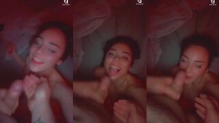 Zina Parel: Pijpt hem sappig & haar ogen rollen van genot