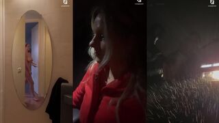 Cindydutch: Showt brutaal haar lichaam in de spiegel & bij de auto