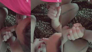 Shemale_Milf: Rijdt hem keihard met haar handen in zijn haar