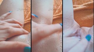 BaeByxCakes: Natte kutje diep wrijft met haar vingers