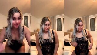 Booty Luna: Stille show met een kanten body die alles belooft