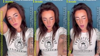 Jane van Fliet: Brutaal showt & trekt haar shirt omhoog