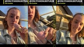 ItsYourQueen: Zuigt diep aan een dildo tot