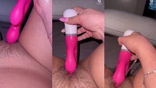 Litlle_Baby: Neukt zichzelf diep met een dildo tot het spuit